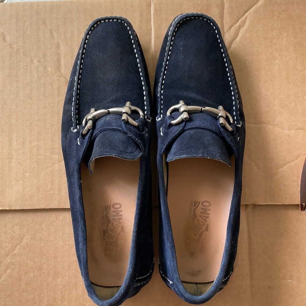 Salvatore Ferragamo Men’s suede shoes